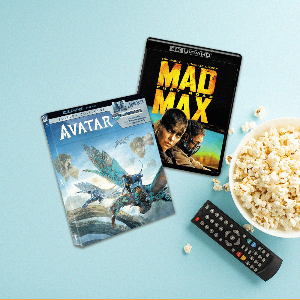 Films en blu ray 4K