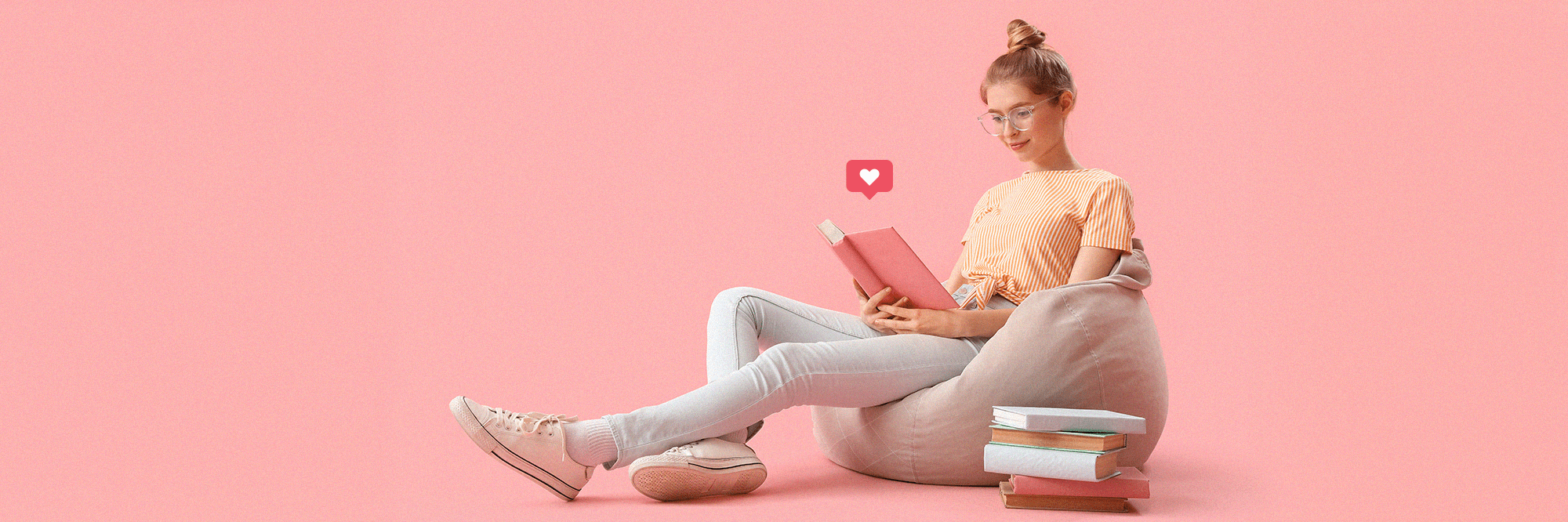 illustration bookstagram livres 2024