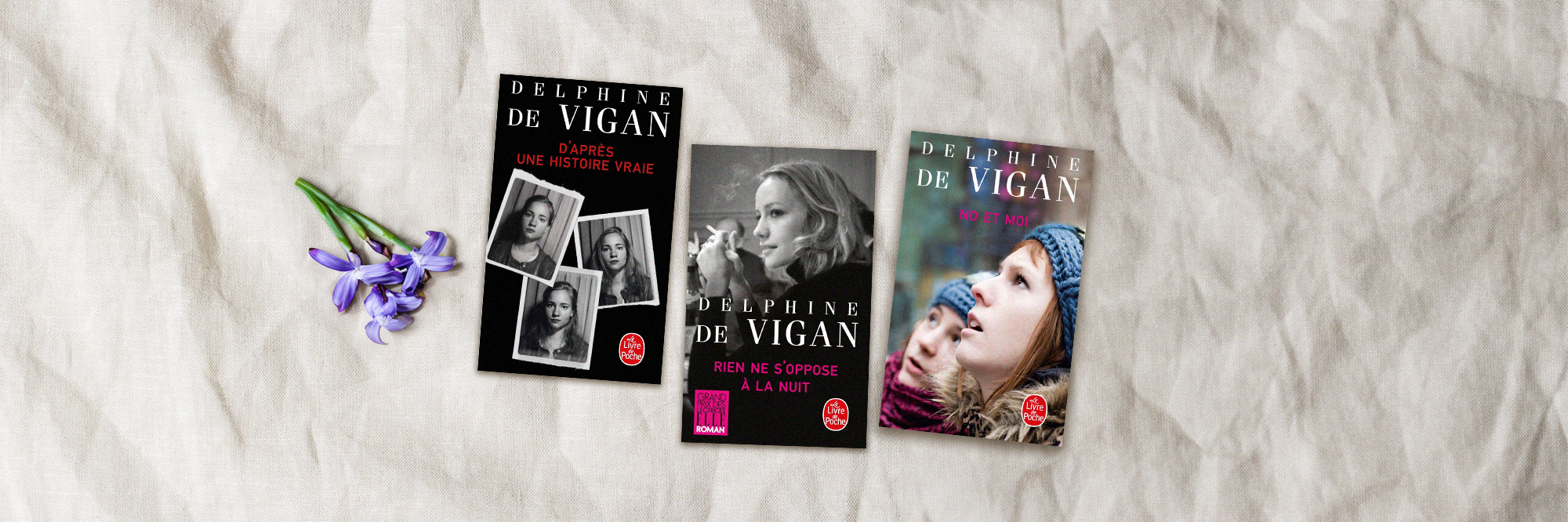 livres de Delphine de Vigan