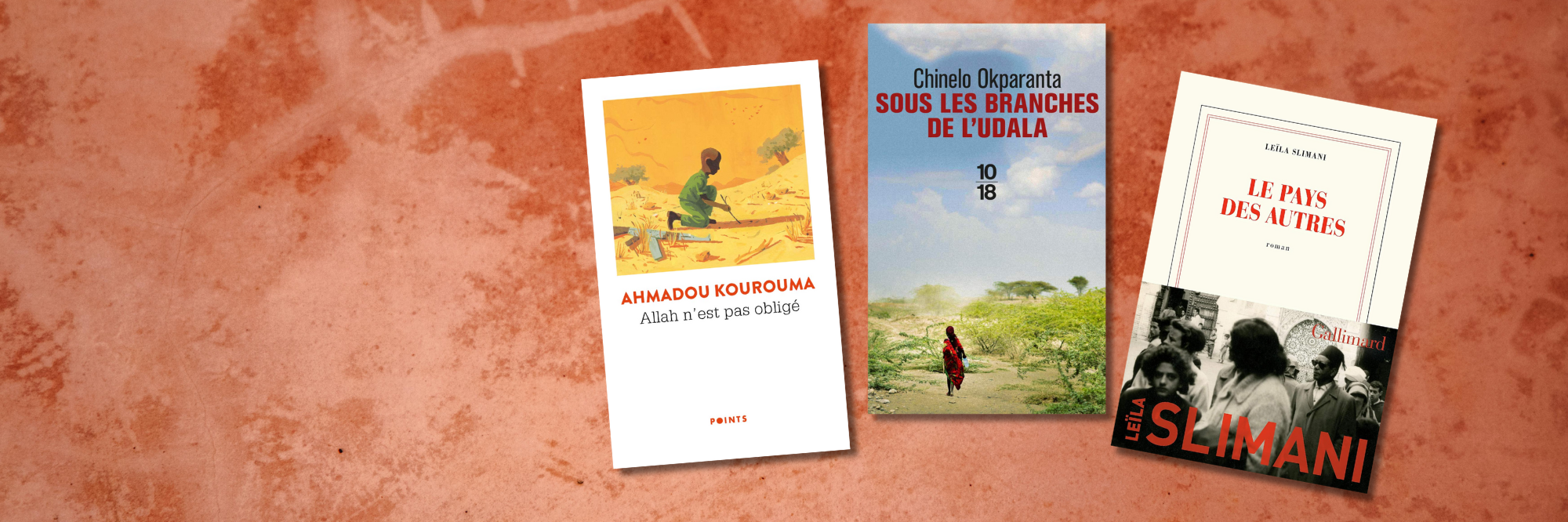 trois livres littérature africaine