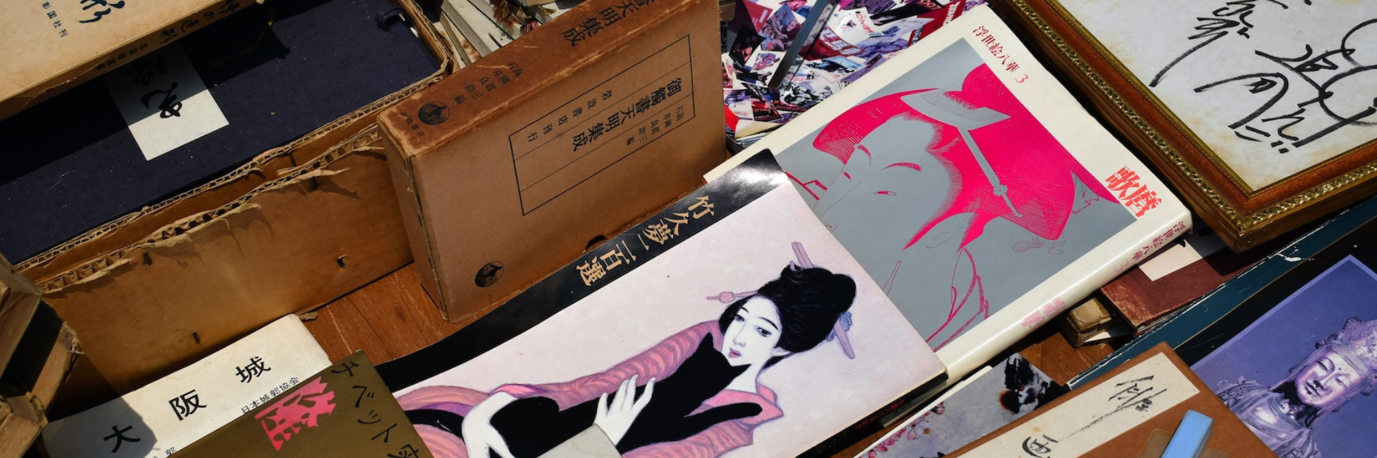 livres illustrants la littérature japonaise