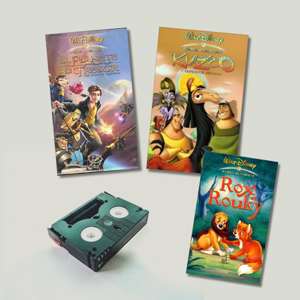 cassettes vhs disney