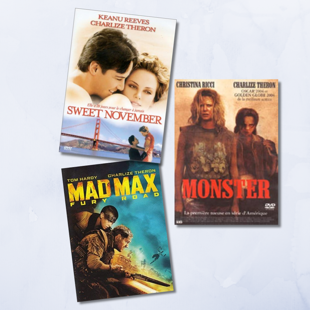 films avec charlize theron mad max sweet november monster