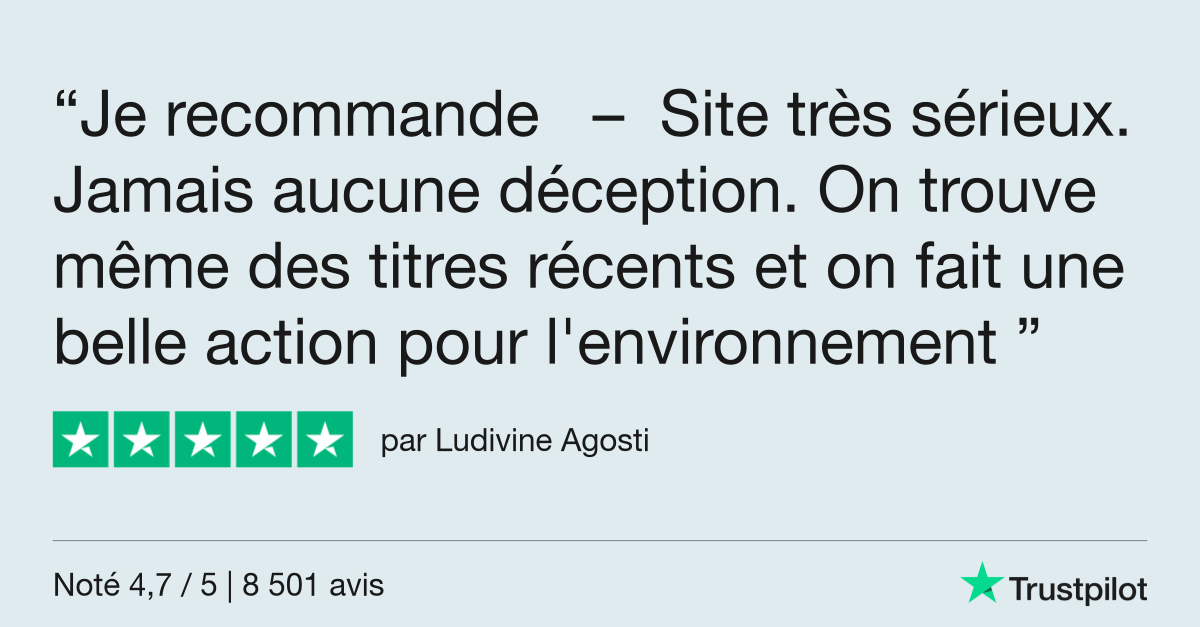 Trustpilot Review Ludivine Agosti