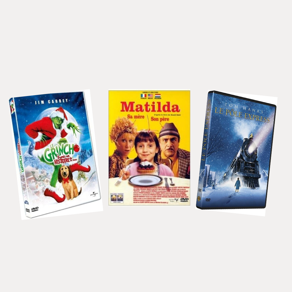 films de Noël adaptés de livres